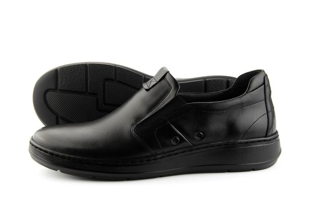 Чоловічі туфлі чорні 7837