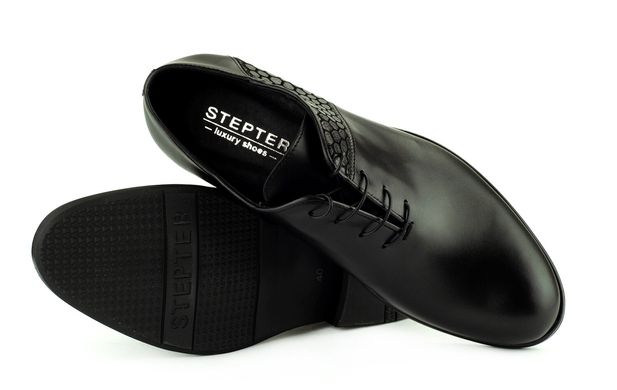 Чоловічі туфлі чорні 7187