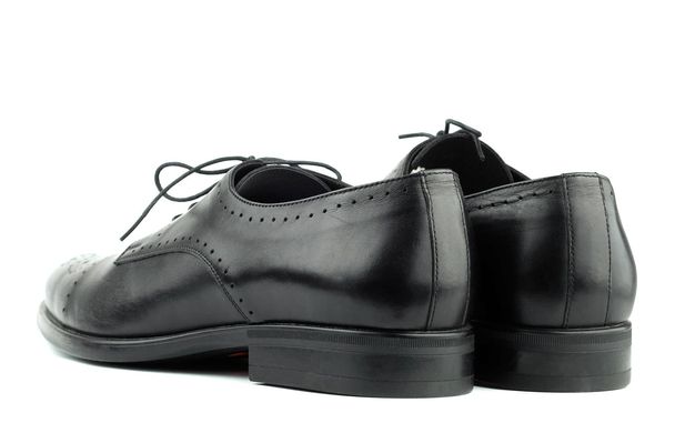 Мужские туфли черные 6348