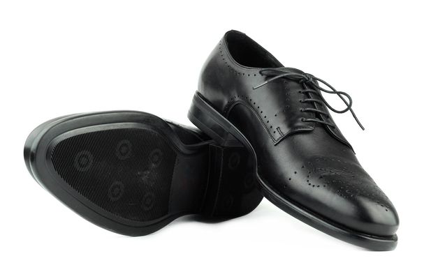Мужские туфли черные 6348