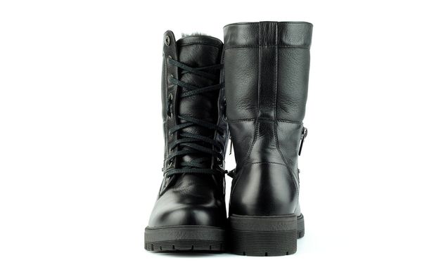 Женские ботинки черные 6619