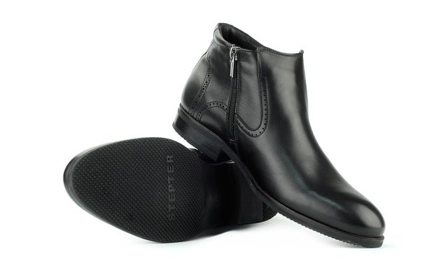 Мужские ботинки черные 6625