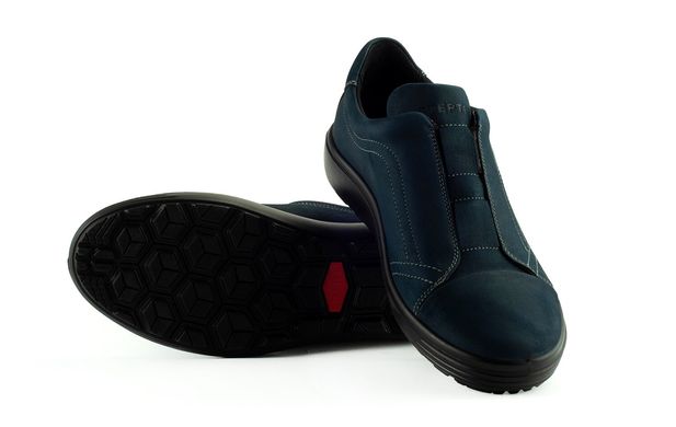 Мужские туфли синие 7152-1