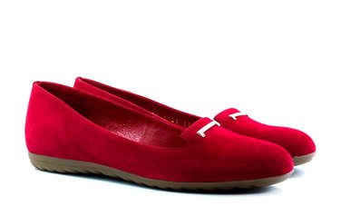 Женские туфли красные 6120