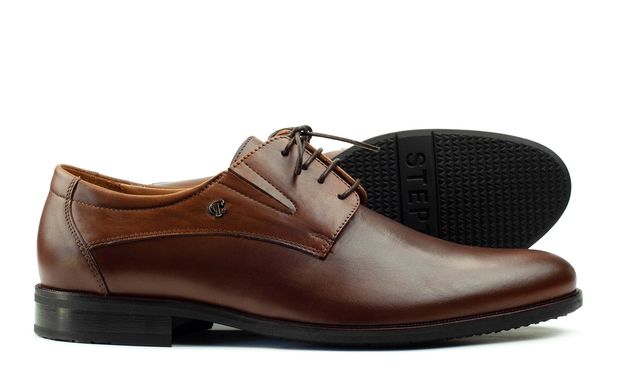 Мужские туфли коричневые 6511