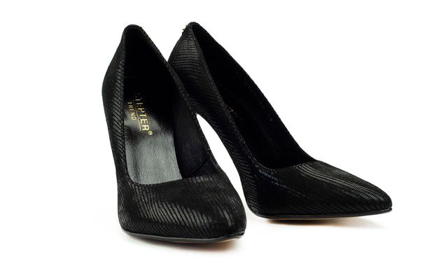 Женские туфли черные 6149L