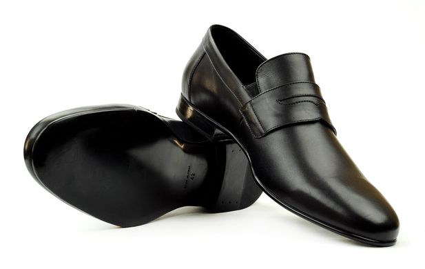 Мужские туфли черные 6965