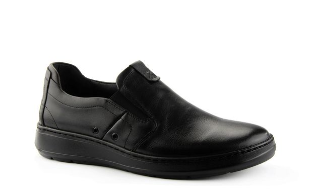 Мужские туфли черные 7837