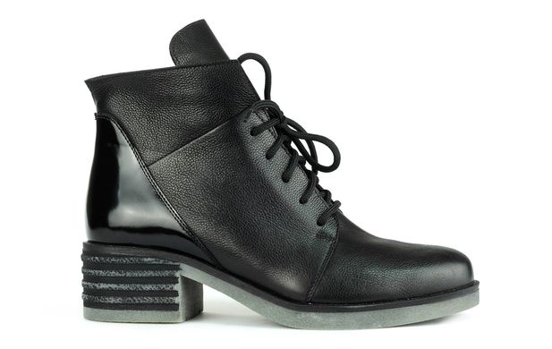 Жіночі черевики чорні 6771-1