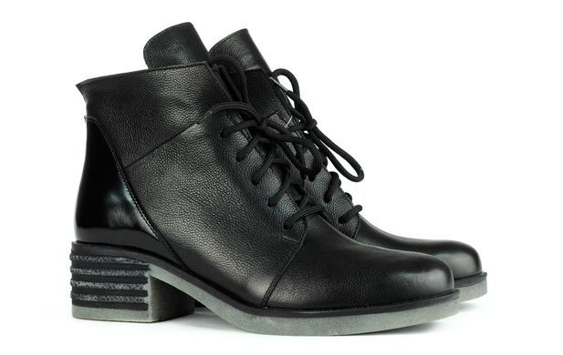 Жіночі черевики чорні 6771-1