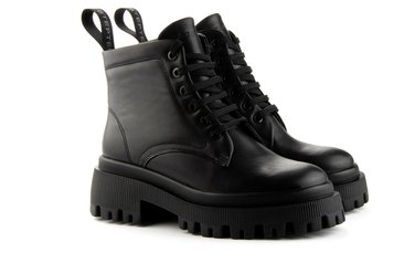 Женские ботинки черные 7720