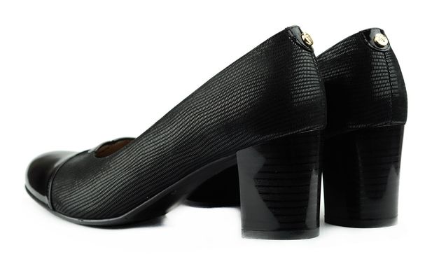 Женские туфли черные 6557