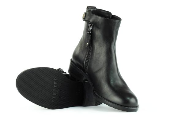 Женские ботинки черные 6675