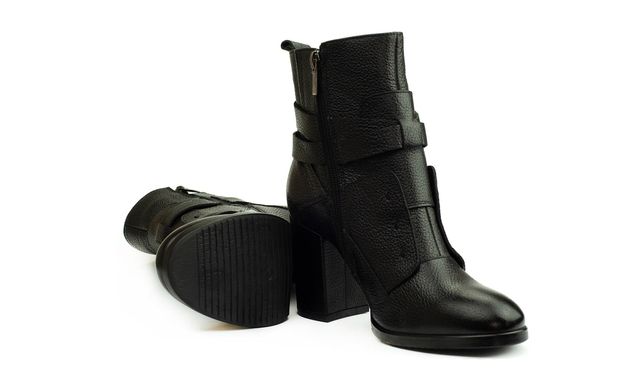 Женские ботинки черные 7097