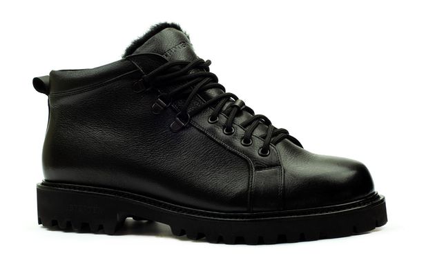 Мужские ботинки черные 7131