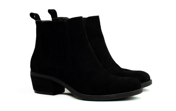 Женские ботинки черные 7018