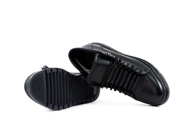 Мужские ботинки черные 7052