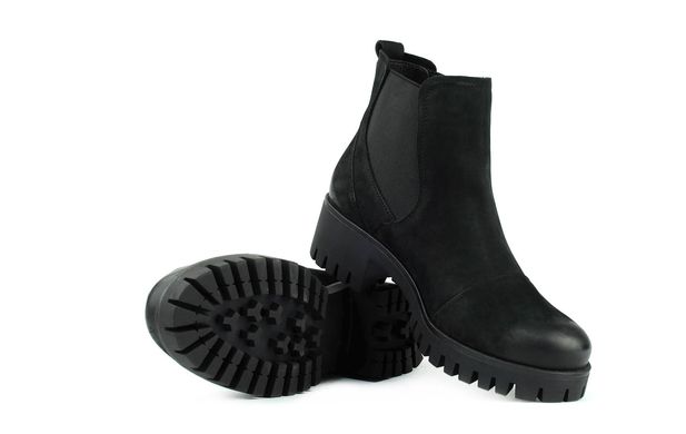 Жіночі черевики чорні 6075