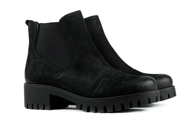 Женские ботинки черные 6075