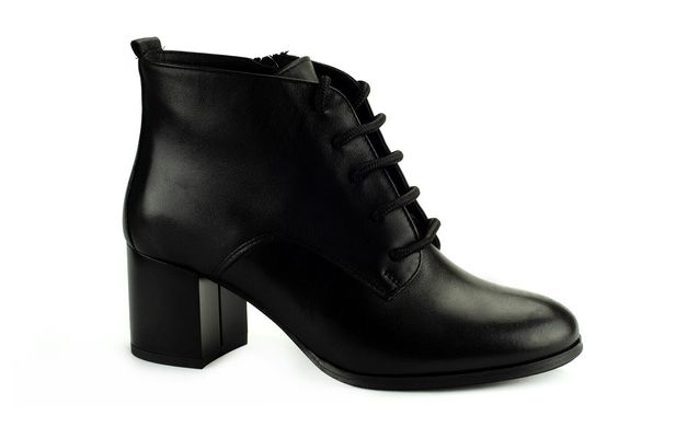 Жіночі черевики чорні 7312
