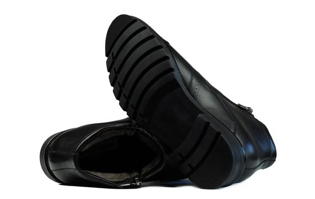 Мужские ботинки черные 6692