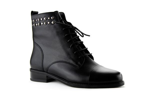 Женские ботинки черные 7432