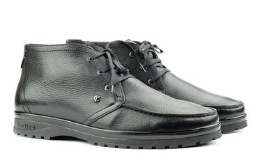 Мужские туфли черные 6649