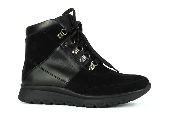Женские ботинки черные 6701