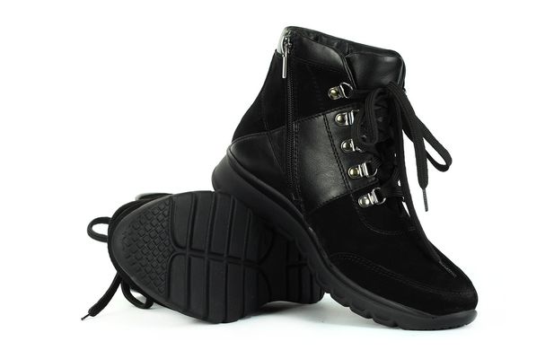 Жіночі черевики чорні 6701