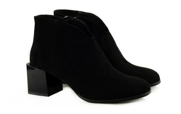 Женские ботинки черные 7313