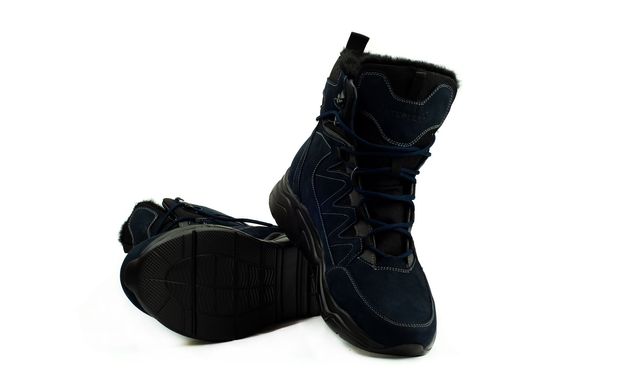 Чоловічі черевики сині 7066
