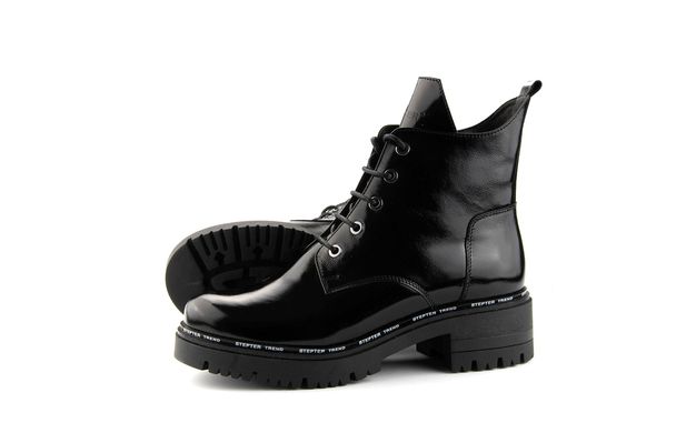 Женские ботинки черные 7733