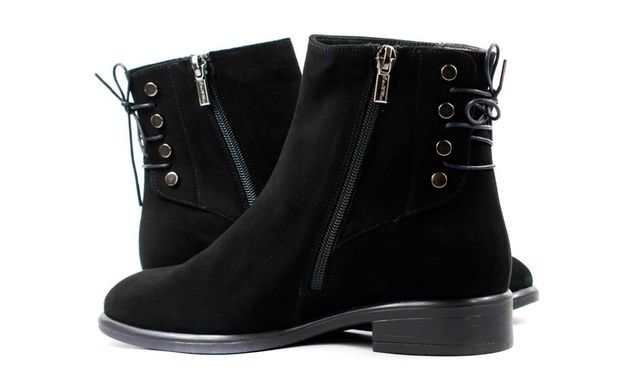 Женские ботинки черные 6634