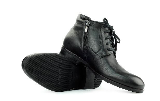 Мужские ботинки черные 6688