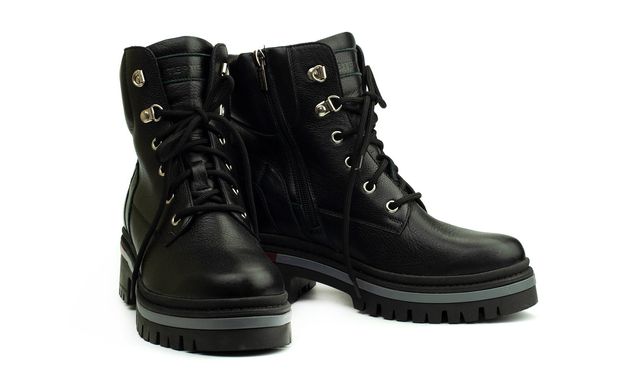 Женские ботинки черные 7110
