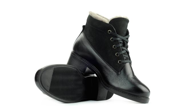 Женские ботинки черные 6702