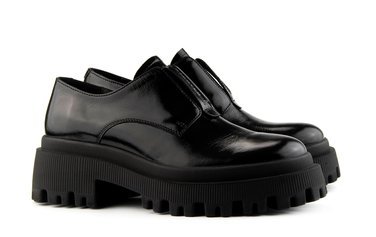 Женские туфли черные 7859