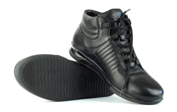 Мужские ботинки черные 6281
