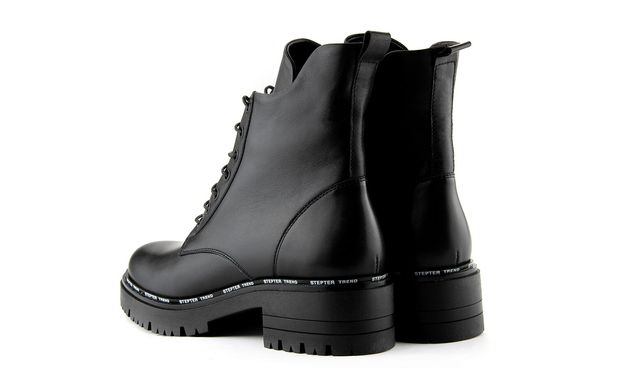 Женские ботинки черные 7386