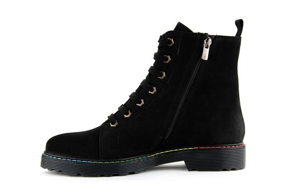 Женские ботинки черные 7456