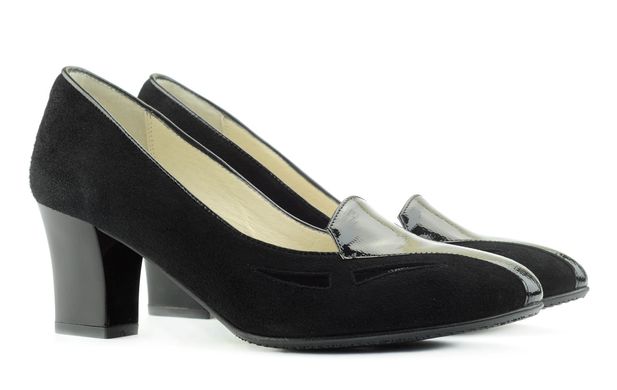 Жіночі туфлi чорнi ек-113