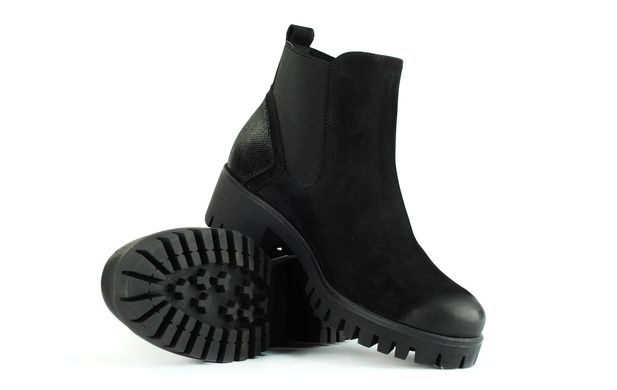 Жіночі черевики чорні 6591