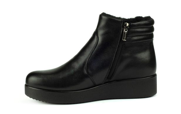 Жіночі черевики чорні 7047
