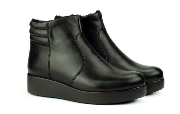 Женские ботинки черные 7047