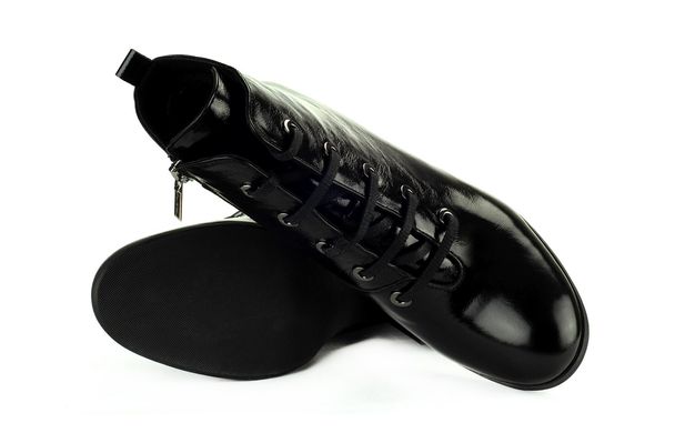 Женские ботинки черные 7347