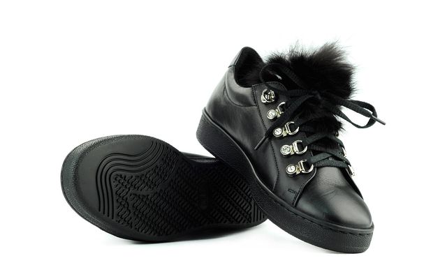 Женские туфли черные 6714