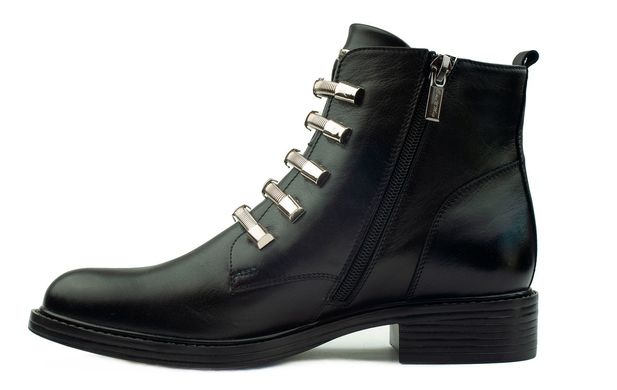 Женские ботинки черные 6614