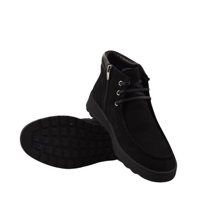 Чоловічі черевики чорні 8338