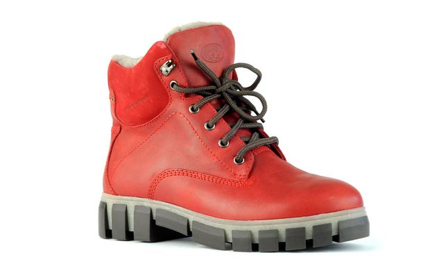 Жіночі черевики червоні 6733