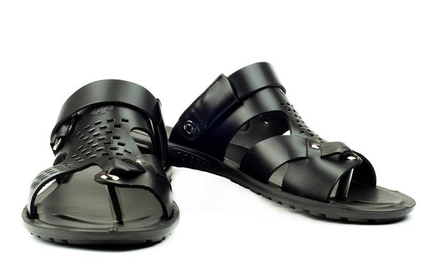 Чоловічі сандалі чорні 6205